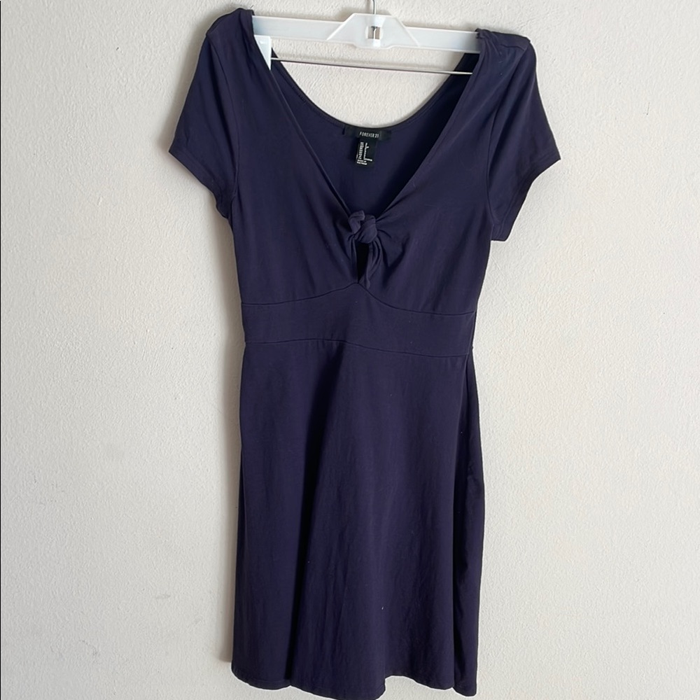 Forever 21 Navy Blue Dress S
